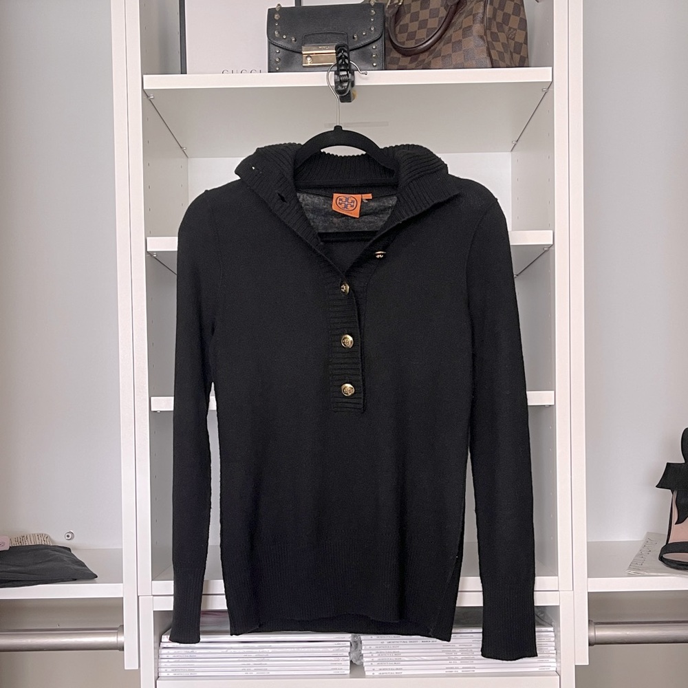 Tory Burch black sweater